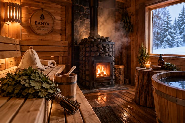 Traditional Russian Banya treatment in Mahipalpur